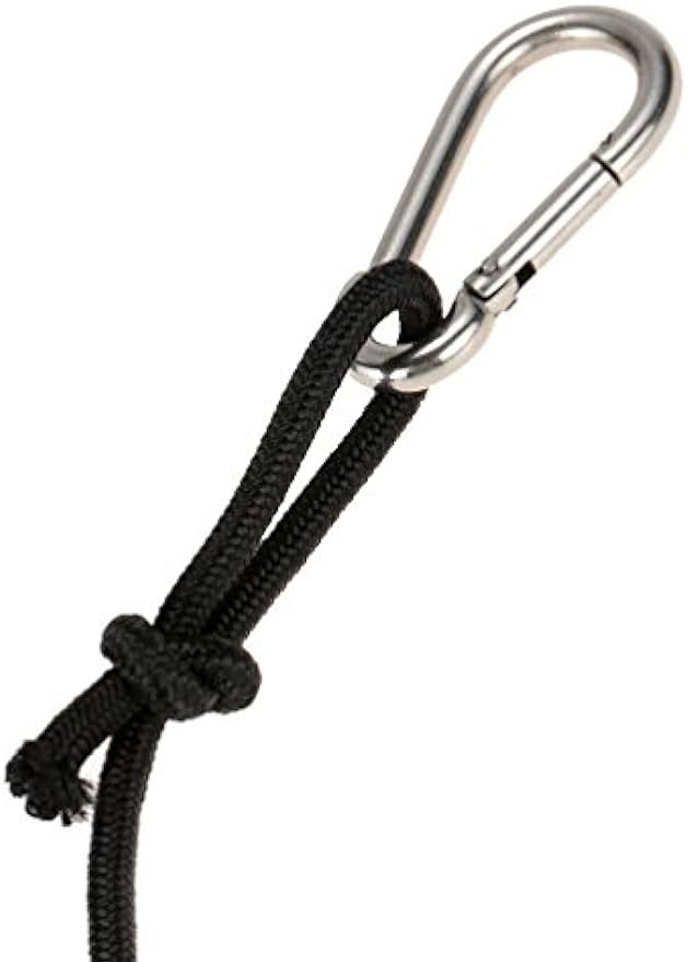Drift Anchor Tow Throw Leash Line With EVA Buoy Ball & Clip, Kayak Canoe Accessories