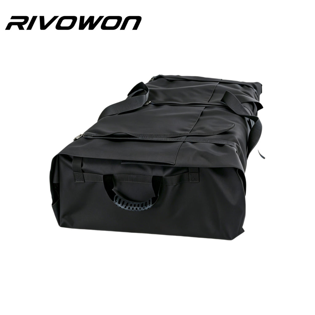 Black Various-sized Inflatable Boat Storage Bag