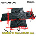 Black Various-sized Inflatable Boat Storage Bag