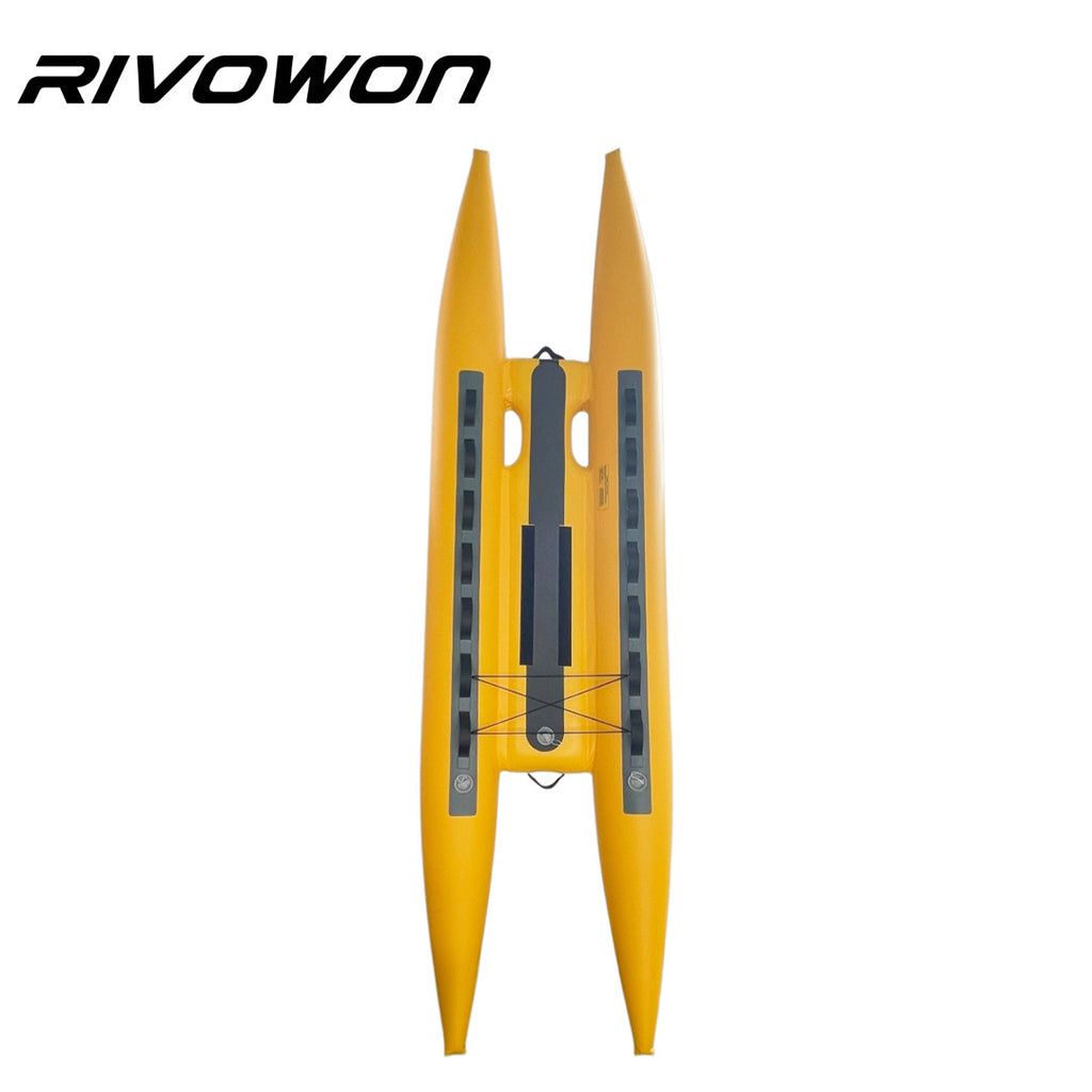 Inflatable Catamaran Kayak with Stable Dual-Hull Design
