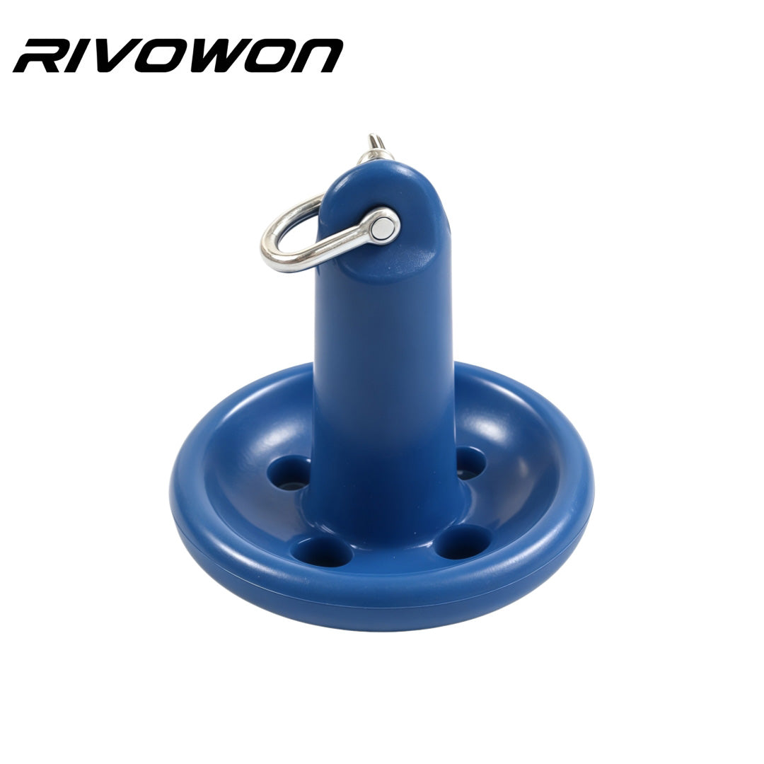 4 colors Cast Iron Mushroom Anchor with Galvanized D Shackle