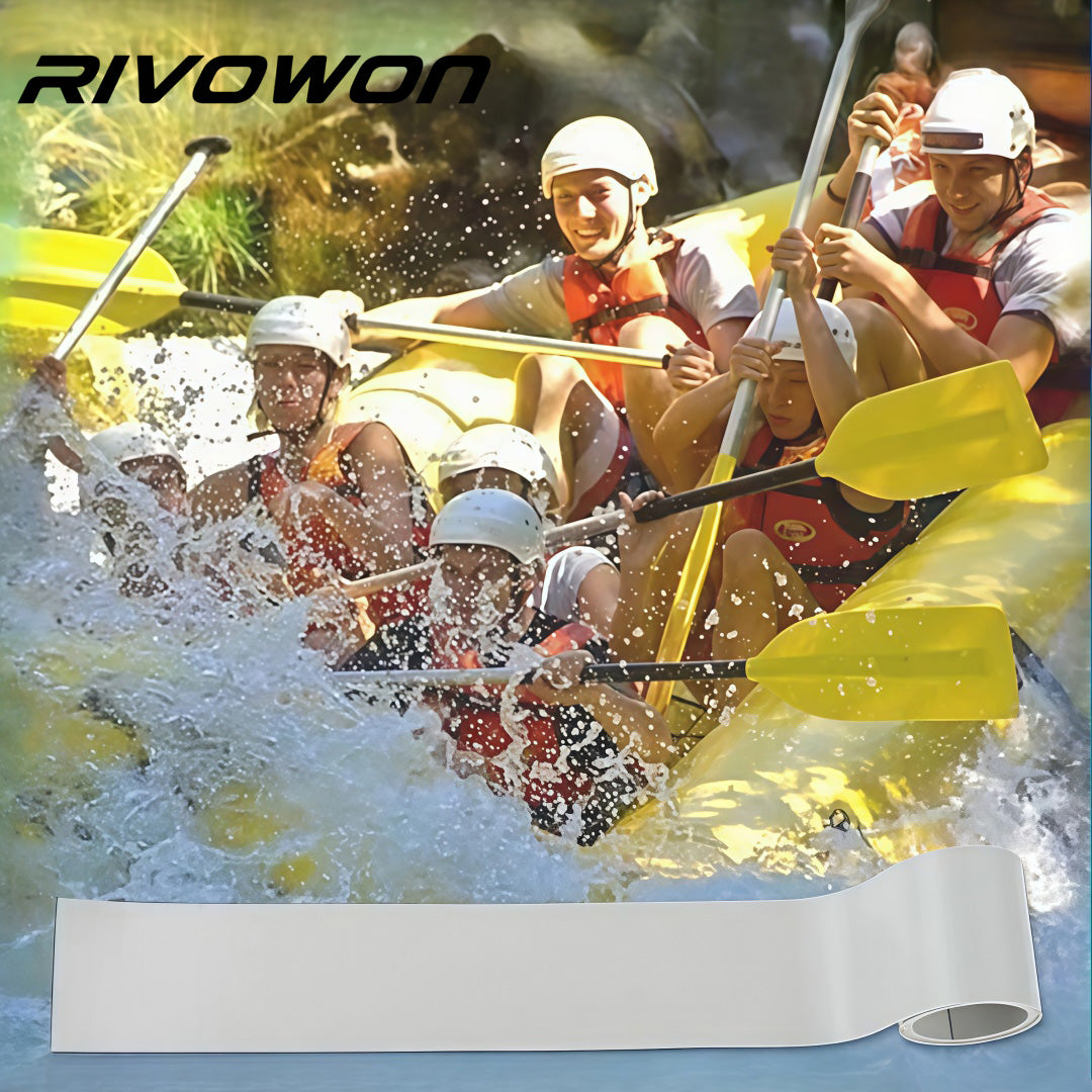 Grey Inflatable Boat Repair Patches, 2 Sizes Available