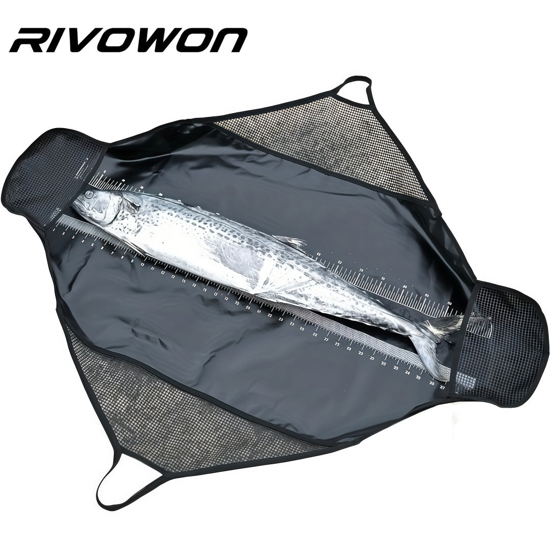 Fish Weigh Bag with Measuring Ruler