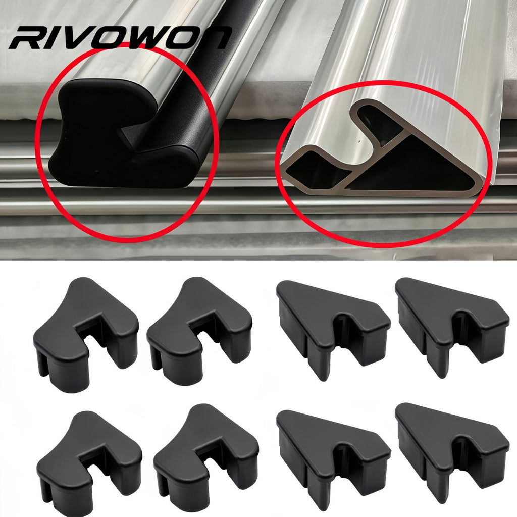 Two pairs of aluminum alloy base plates and cover plates