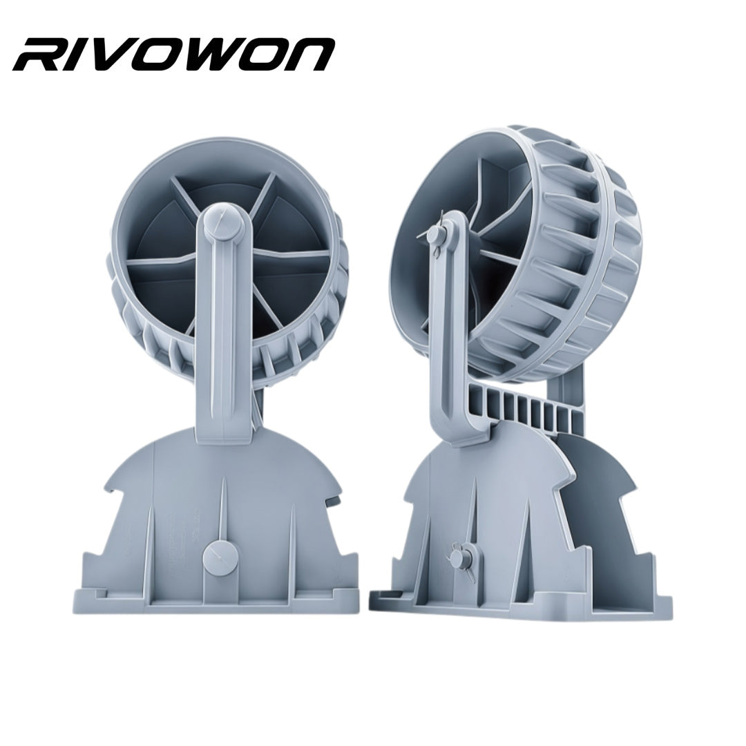 A pair of graw heavy-duty fixed stern pulleys