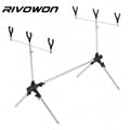 Adjustable Folding Aluminum Fishing Rod Pod