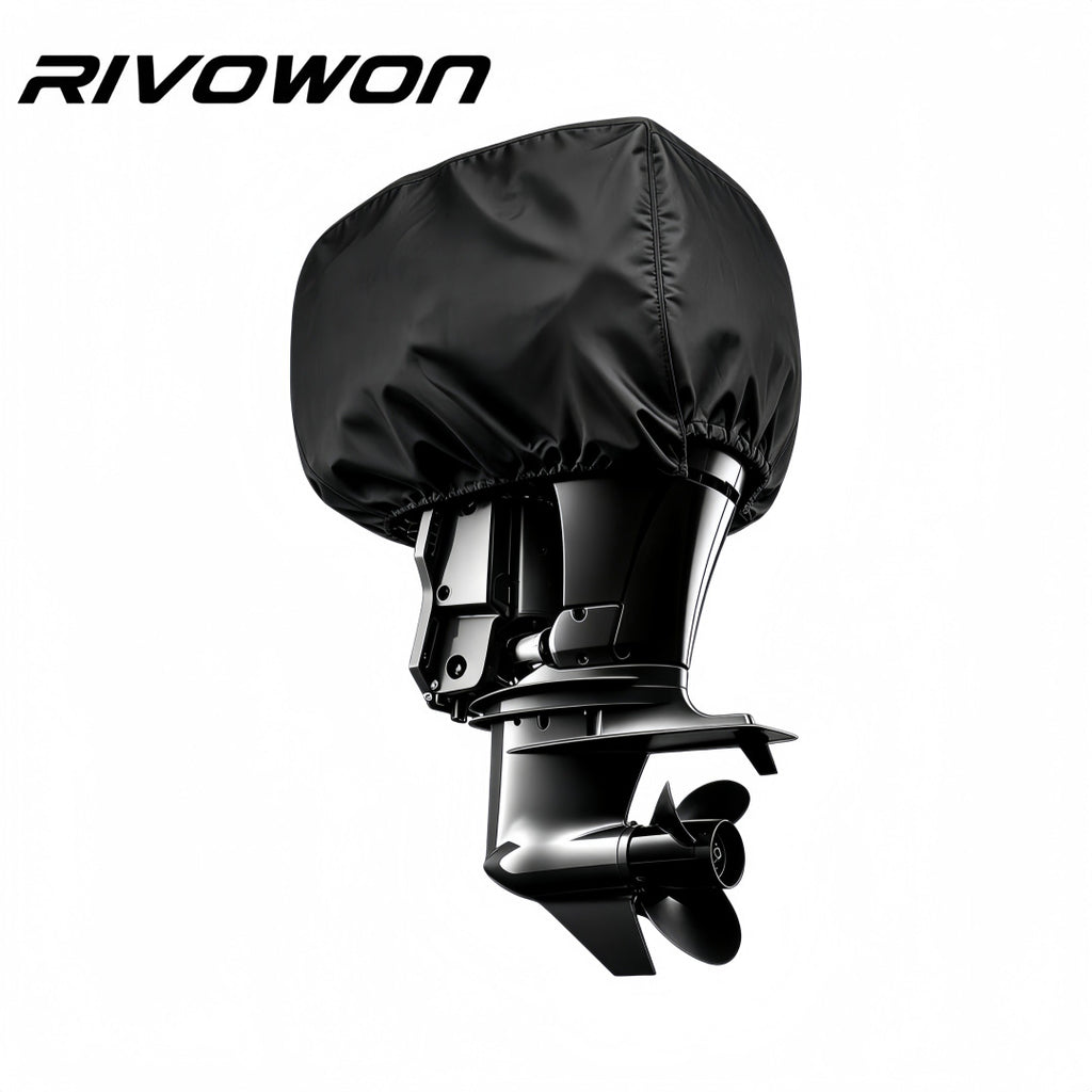 Waterproof Outboard Motor Cover for 6-18HP Engines, 600D Oxford