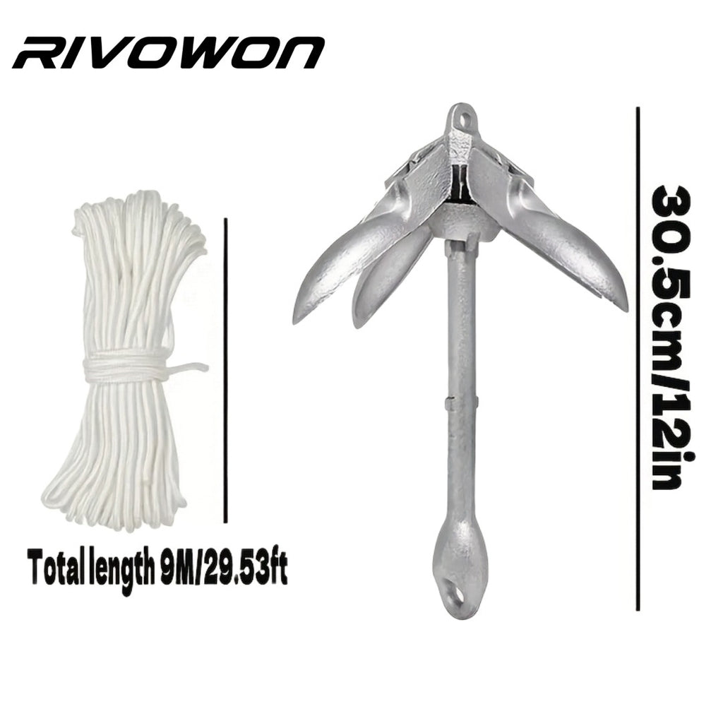 1.5 kilograms of galvanized folding anchor