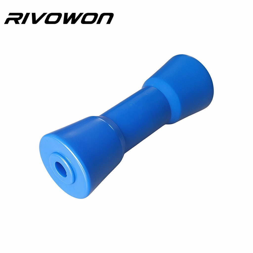 Heavy-Duty PU Boat Trailer Keel Roller for Hull Support