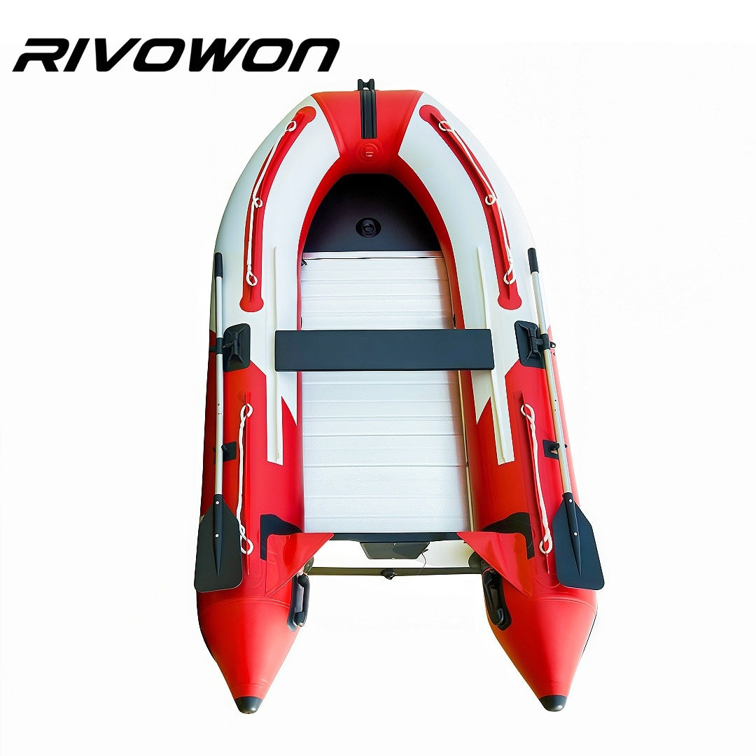 Red White Inflatable Kayak