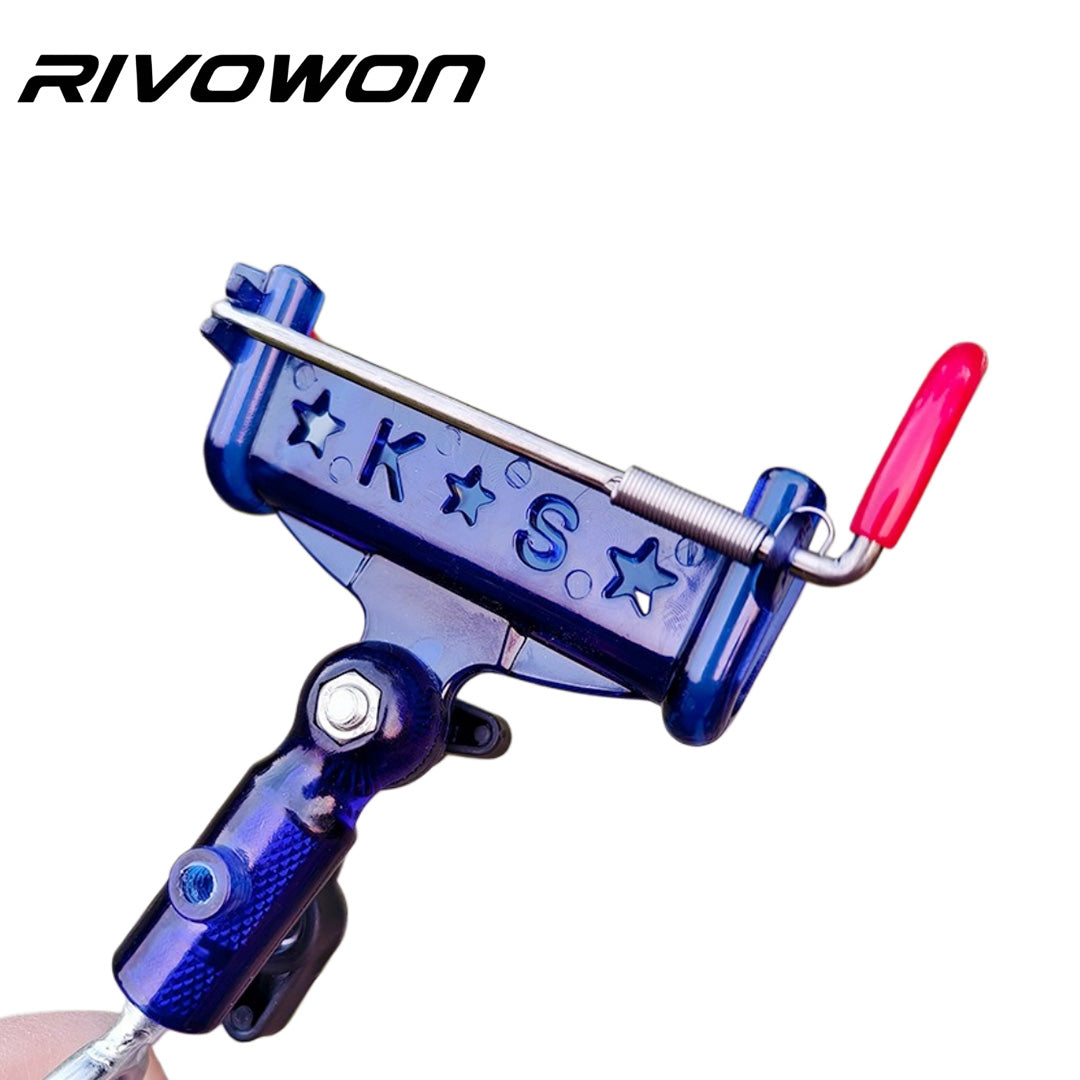 Adjustable Fishing Rod Ground Holder Automatic Fishing Pole Support