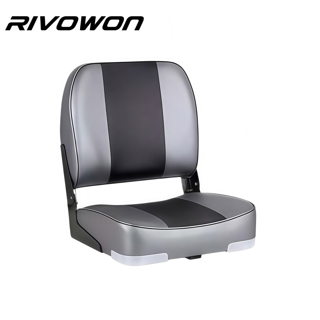 Three-color foldable marine seat - Foldable fishing boat chair