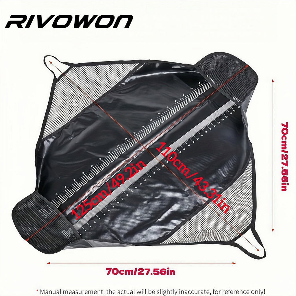 Fish Weigh Bag with Measuring Ruler