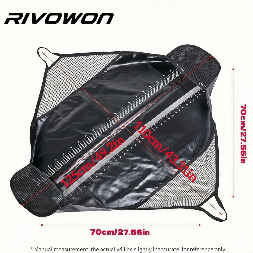 Fish Weigh Bag with Measuring Ruler