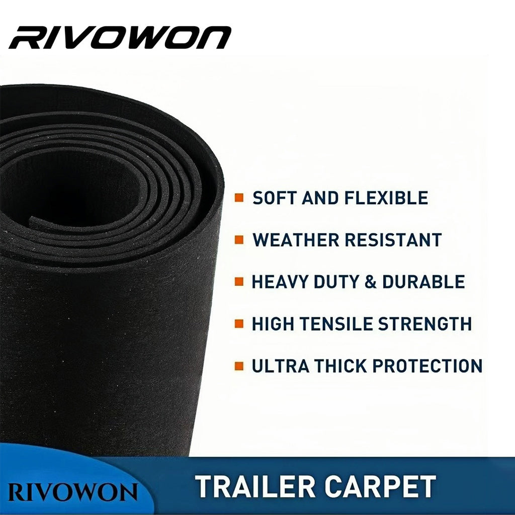 Trailer Carpet Roll with Fixing Studs