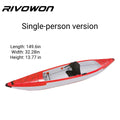 Drop-Stitch Inflatable Kayak for 1-2 Adults