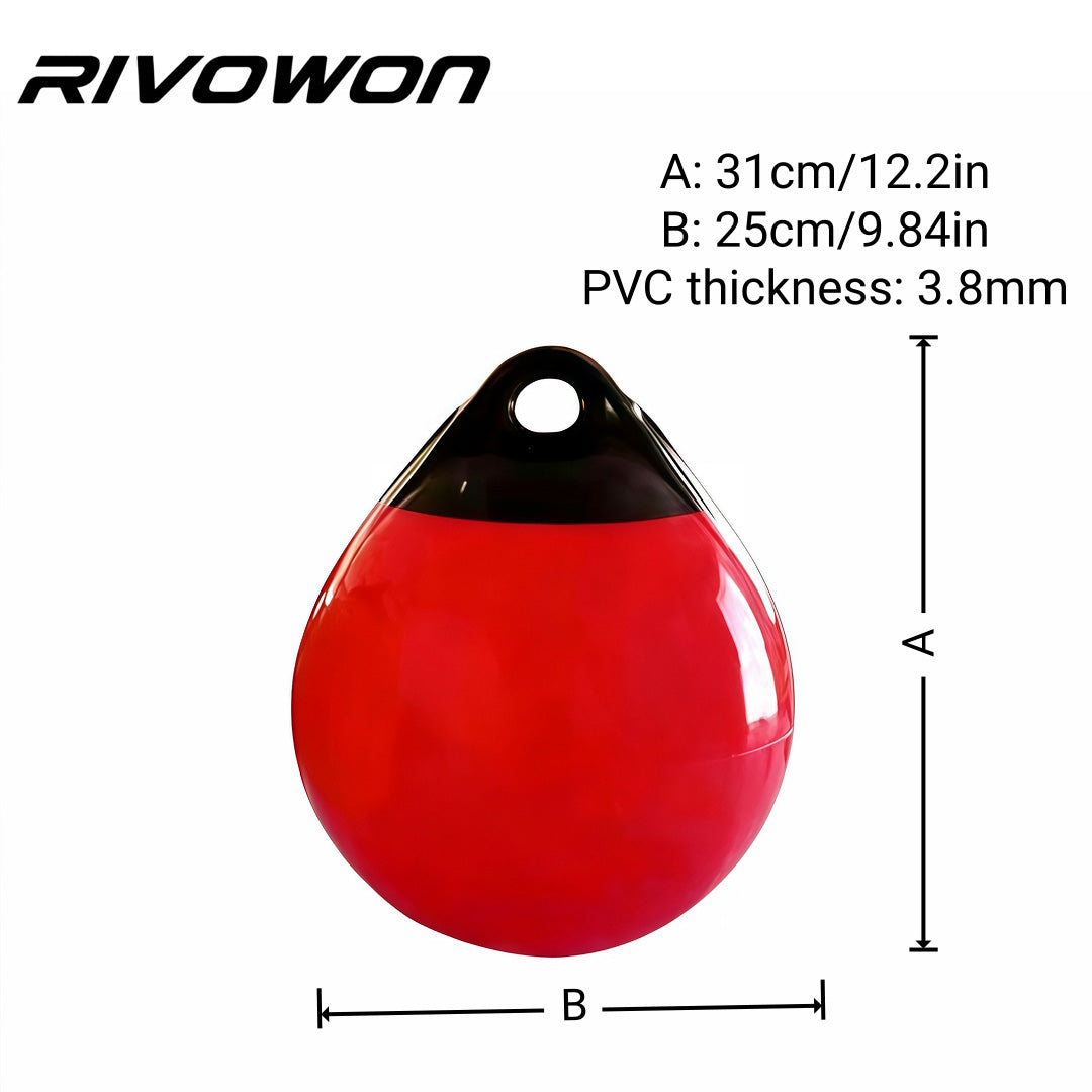 PVC Mooring Buoy Ball and Round Boat Fender with Eyelet