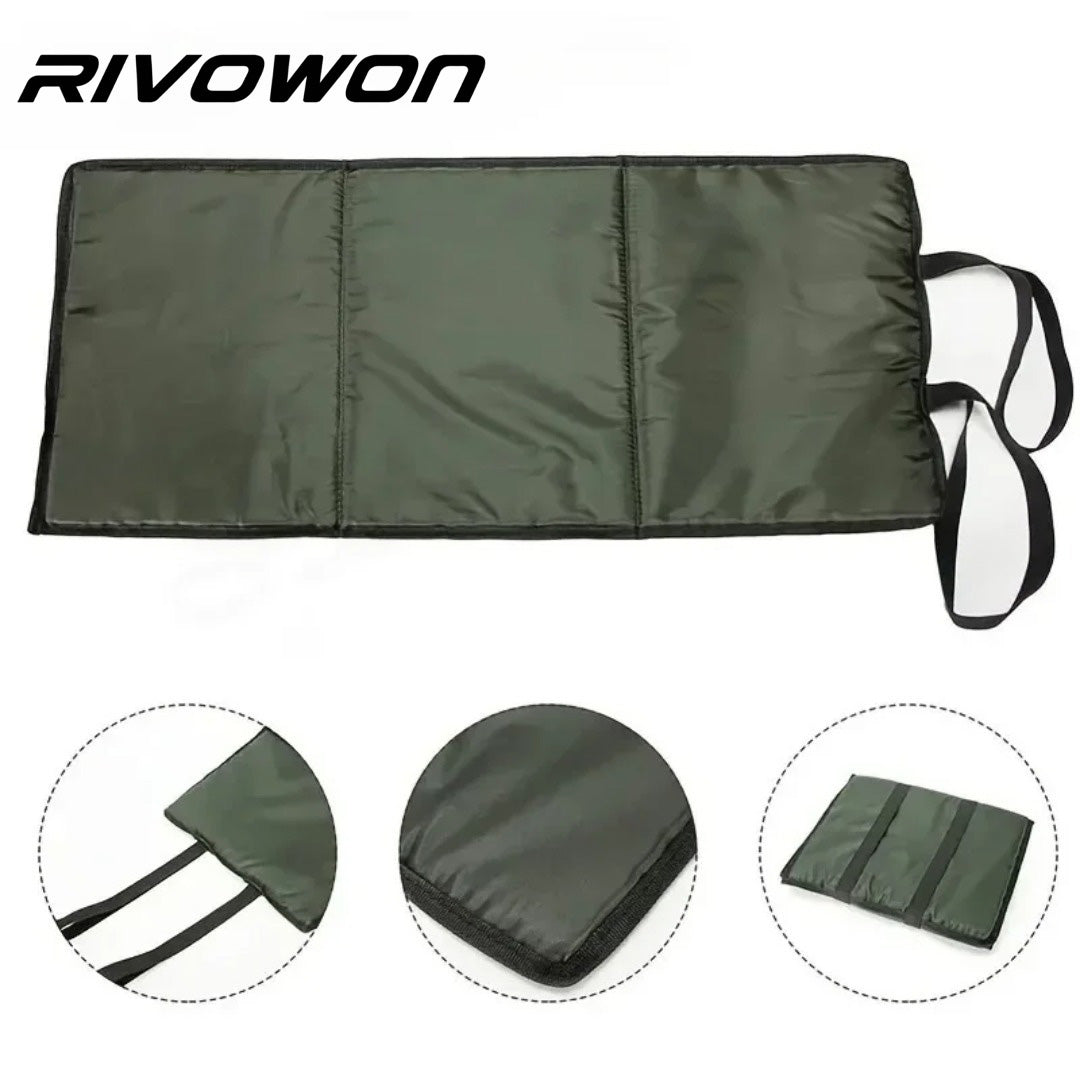 Portable folding fish mat
