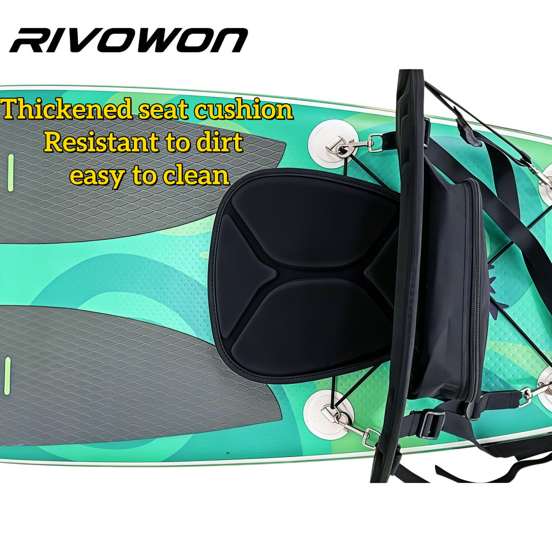 Padded Kayak Seat with Storage Bag