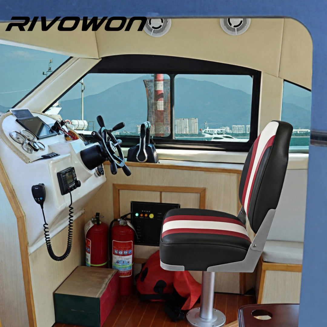 Thick Foam Cushioned Marine Chair, 3 Colors for Watersports