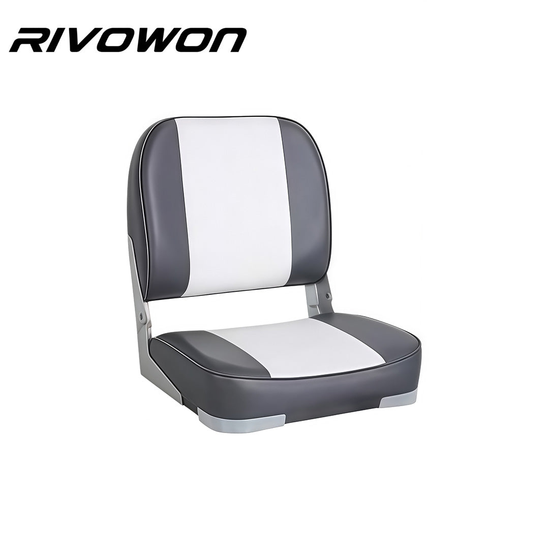 Three-color foldable marine seat - Foldable fishing boat chair