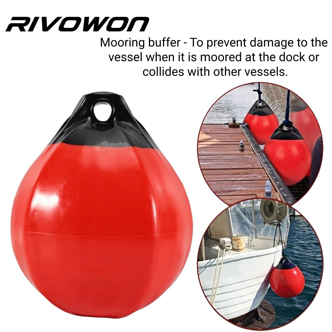 PVC Mooring Buoy Ball and Round Boat Fender with Eyelet