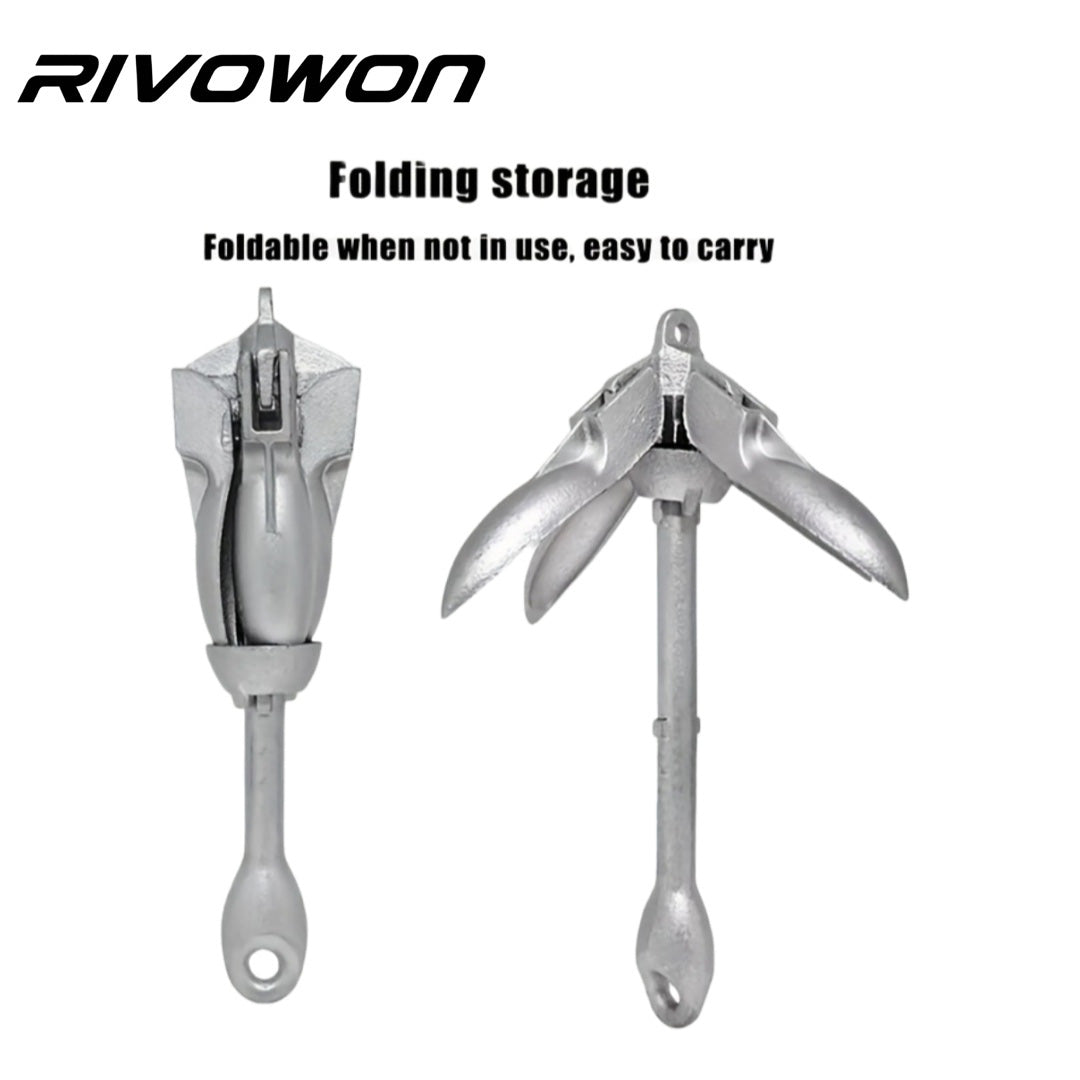 1.5 kilograms of galvanized folding anchor