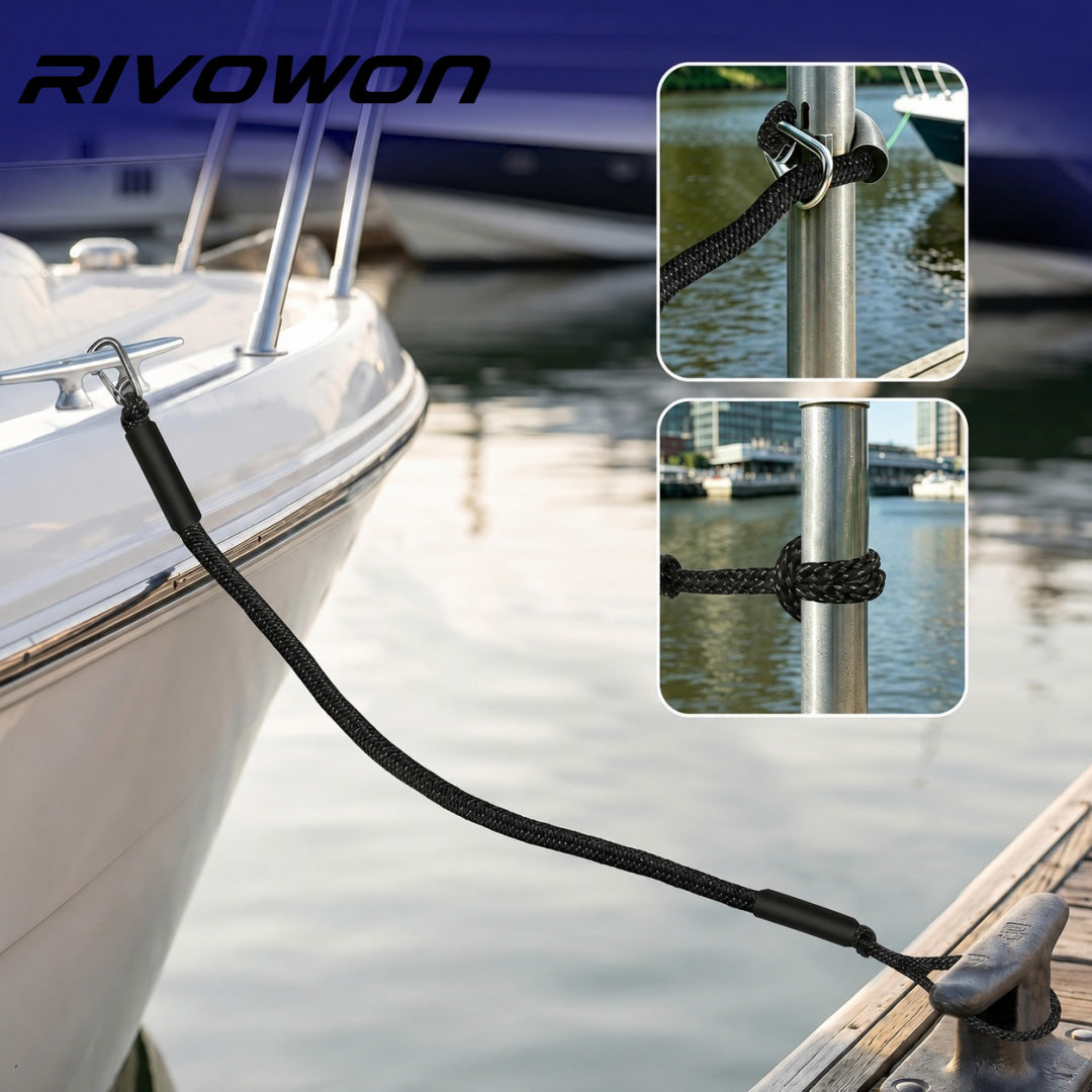 Bungee Dock Line with Snap Hook
