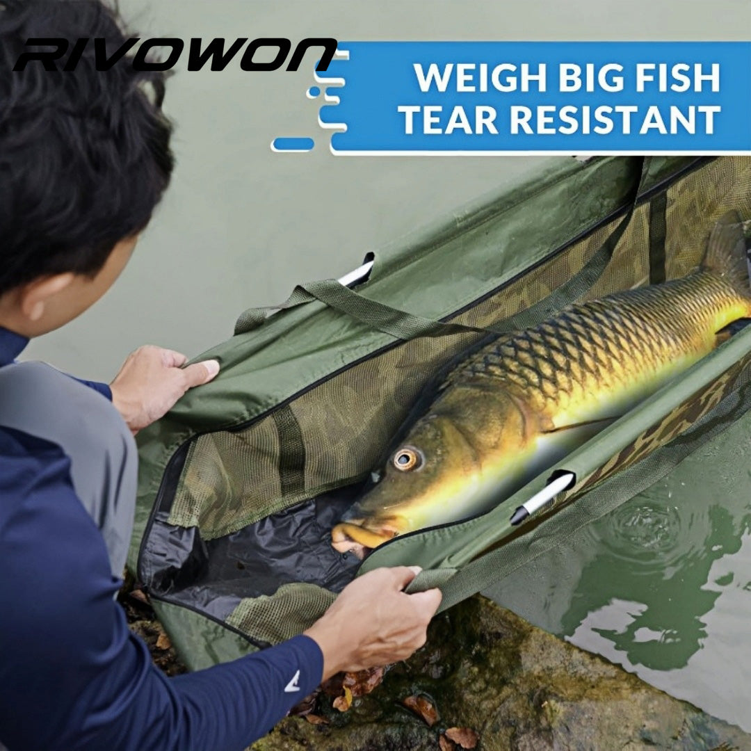 Camo Fishing Weigh Sling Storage Bag