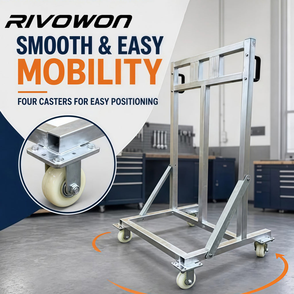 Maximum compatibility 60HP Outboard Motor Transport Dolly Cart