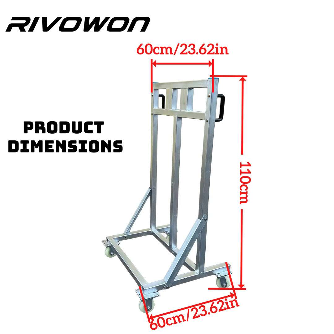 Maximum compatibility 60HP Outboard Motor Transport Dolly Cart