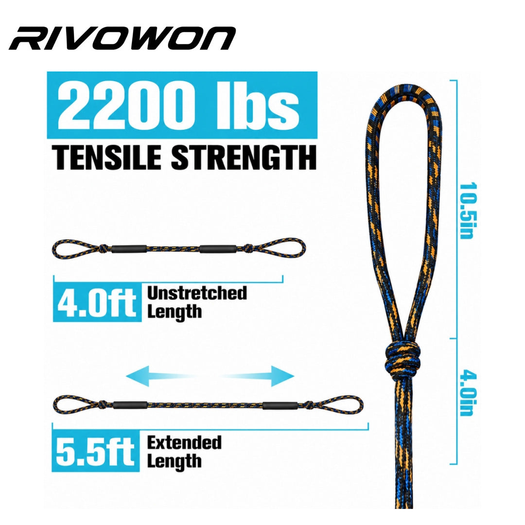 Elastic Boat Mooring Rope