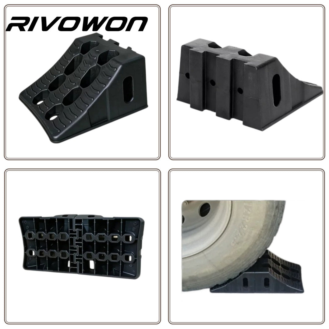 Non-Slip Plastic Wheel Chocks