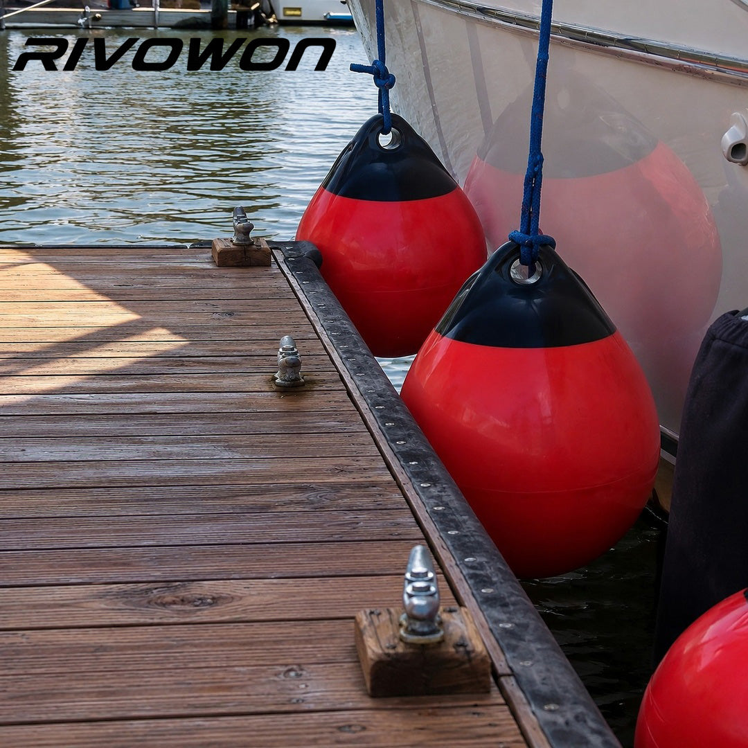 PVC Mooring Buoy Ball and Round Boat Fender with Eyelet