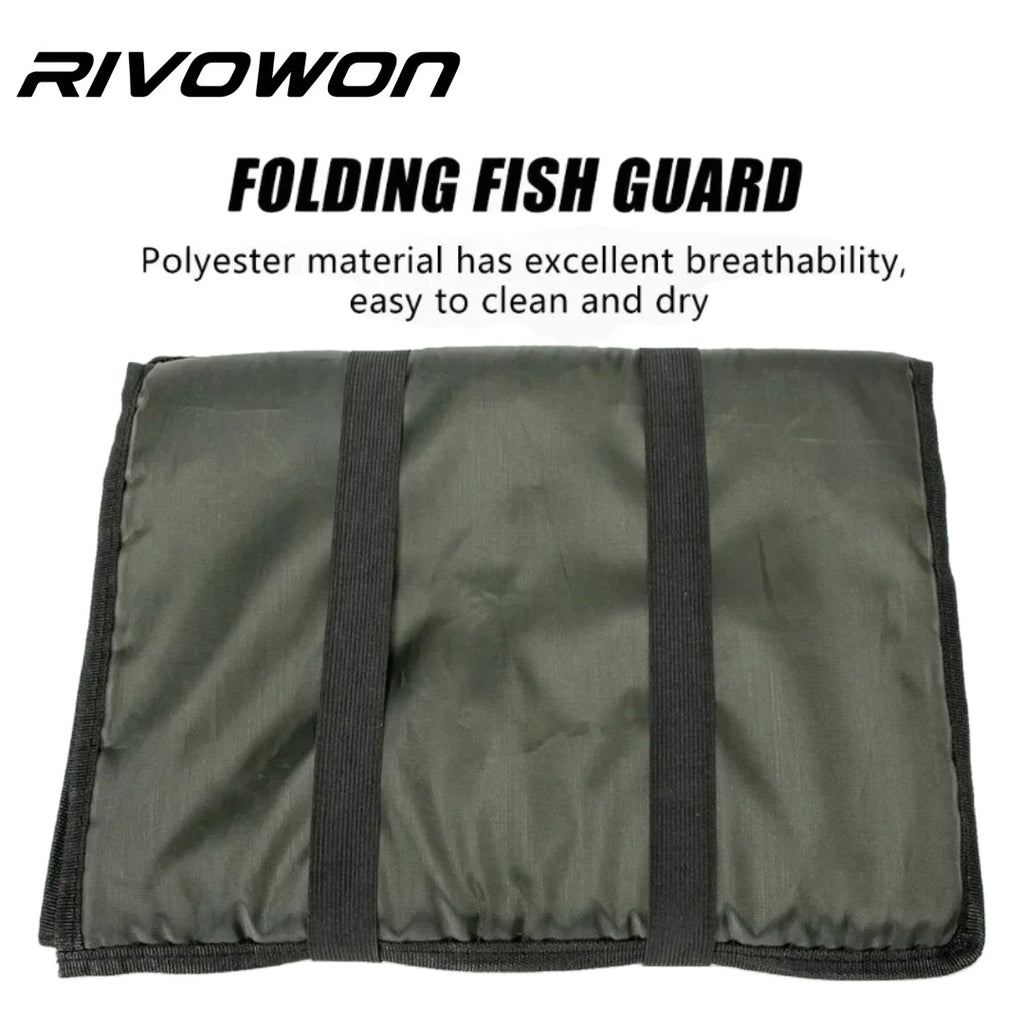 Portable folding fish mat