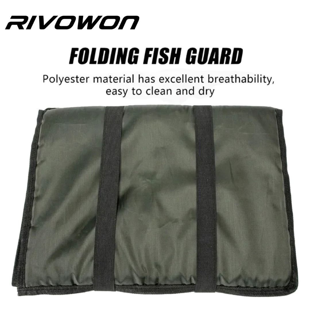 Portable folding fish mat