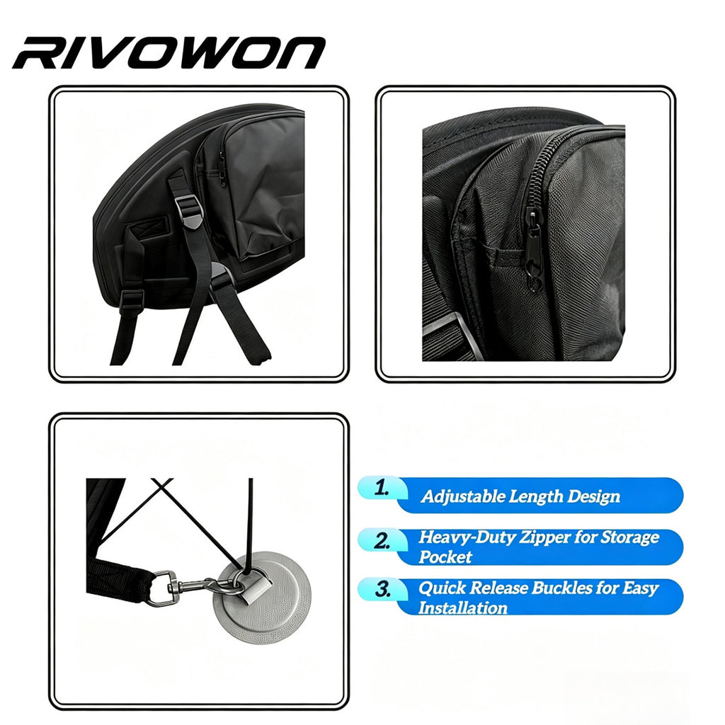 Padded Kayak Seat with Storage Bag