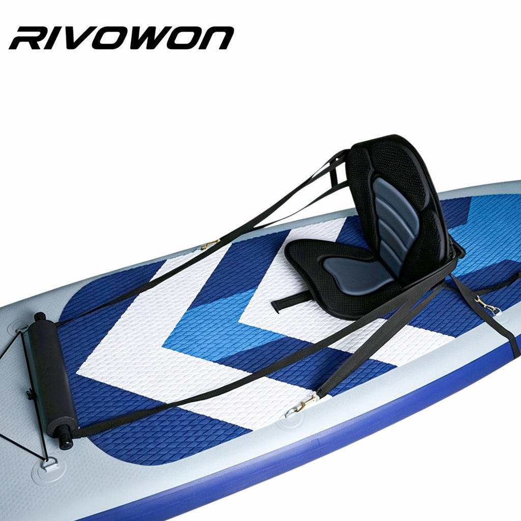 SUP Foot Rest Roller with EVA Cushion and Adjustable Straps