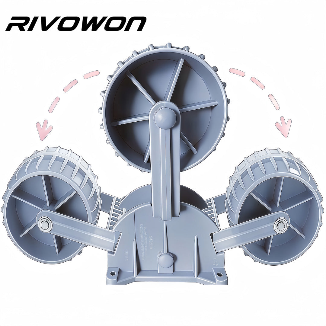 A pair of graw heavy-duty fixed stern pulleys