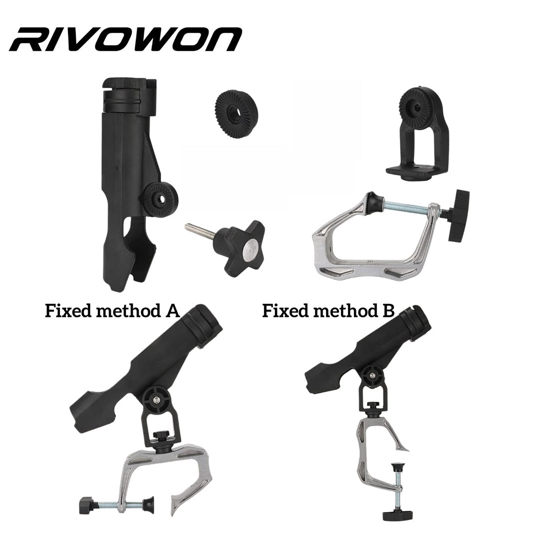 360° Clamp Fishing Rod Holder