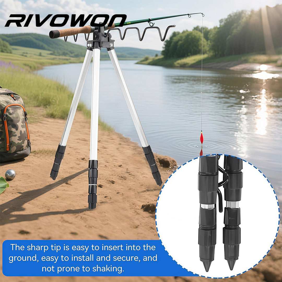 elescopic Aluminum Fishing Tripod Stand