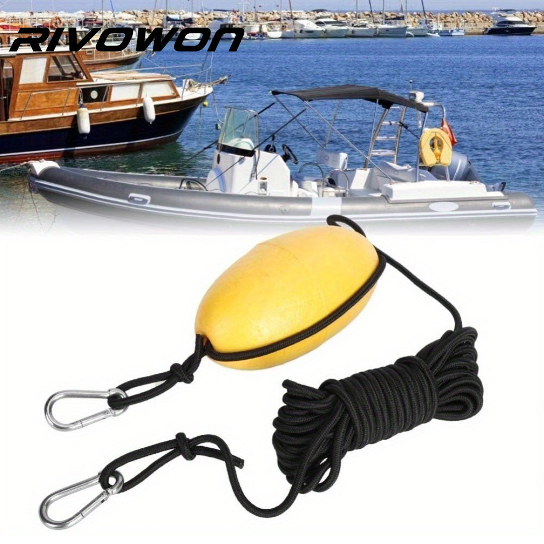 Anchor Rope with Floating Marker and Carabiners