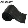 Striped inflatable hull protection cover