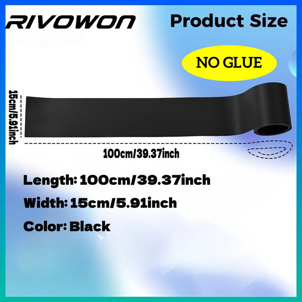 Black Inflatable Boat Repair Patches, 2 Sizes Available