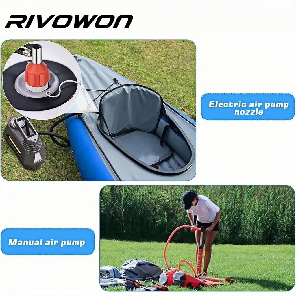 Inflatable Boat Quick Air Valve Adaptor Inflation Connector