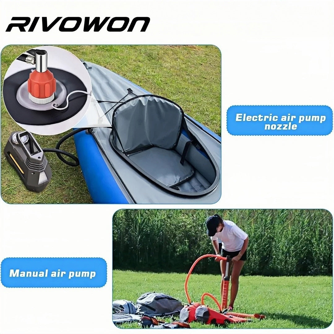 Inflatable Boat Quick Air Valve Adaptor Inflation Connector