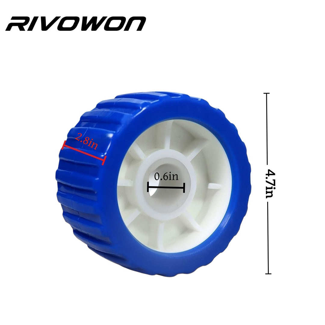 Marine trailer rollers