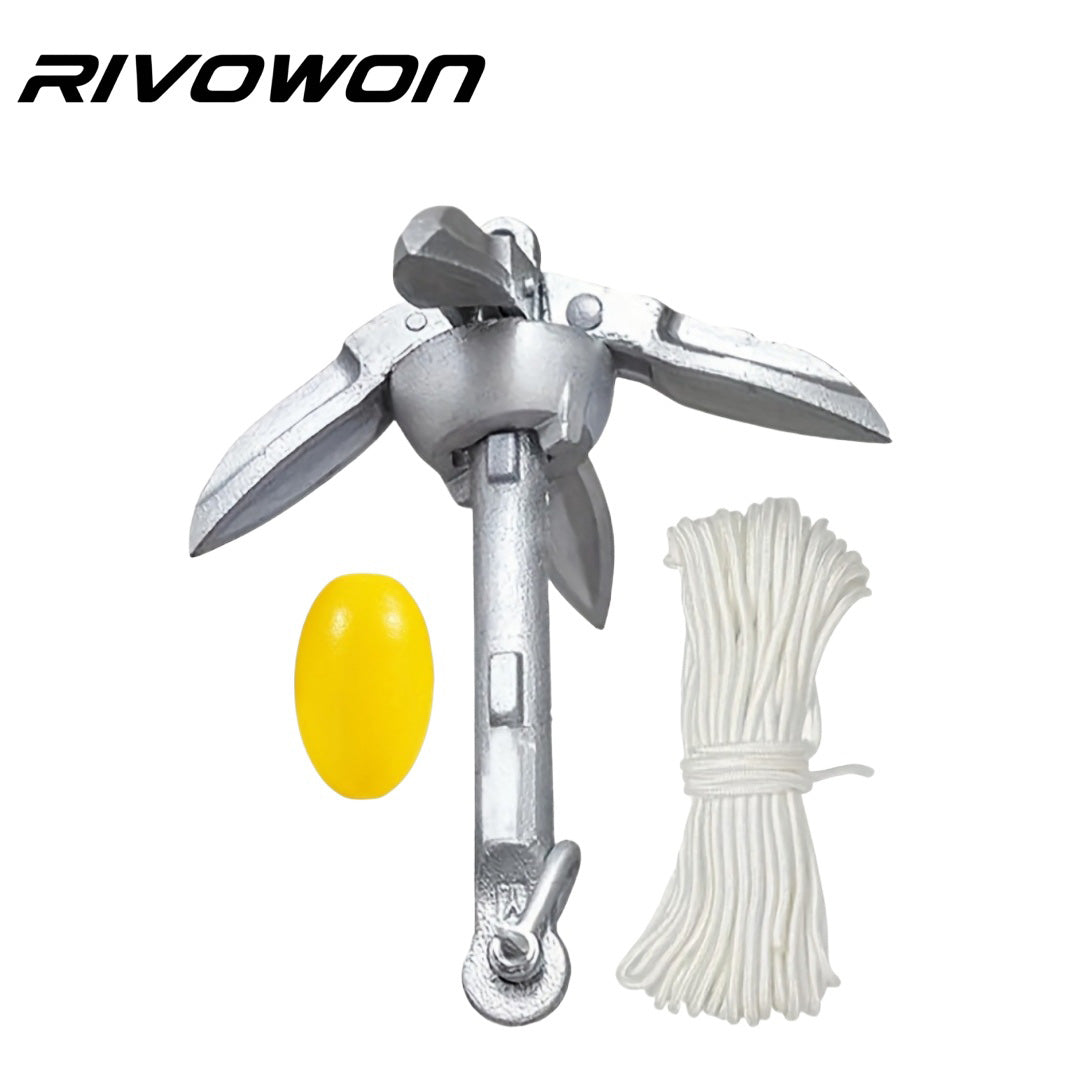 1.5 kilograms of galvanized folding anchor