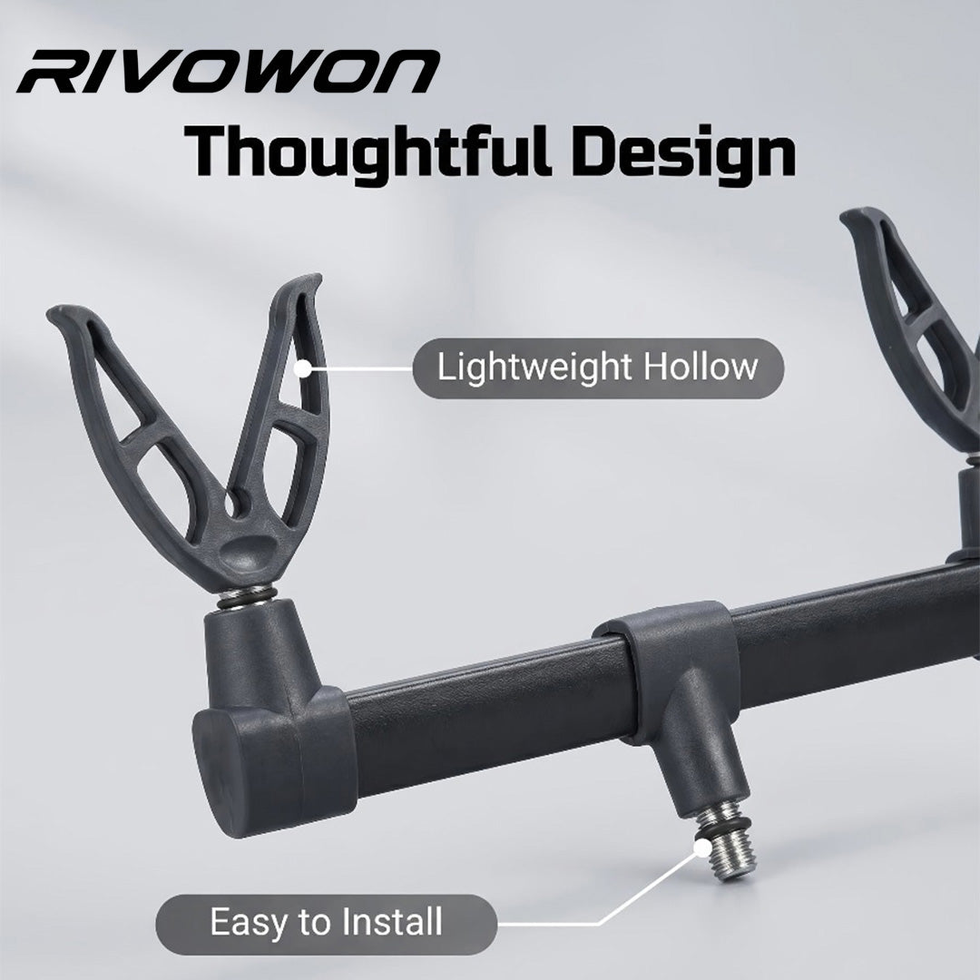 Two-Rod Fishing Rod Holder Support for Angling