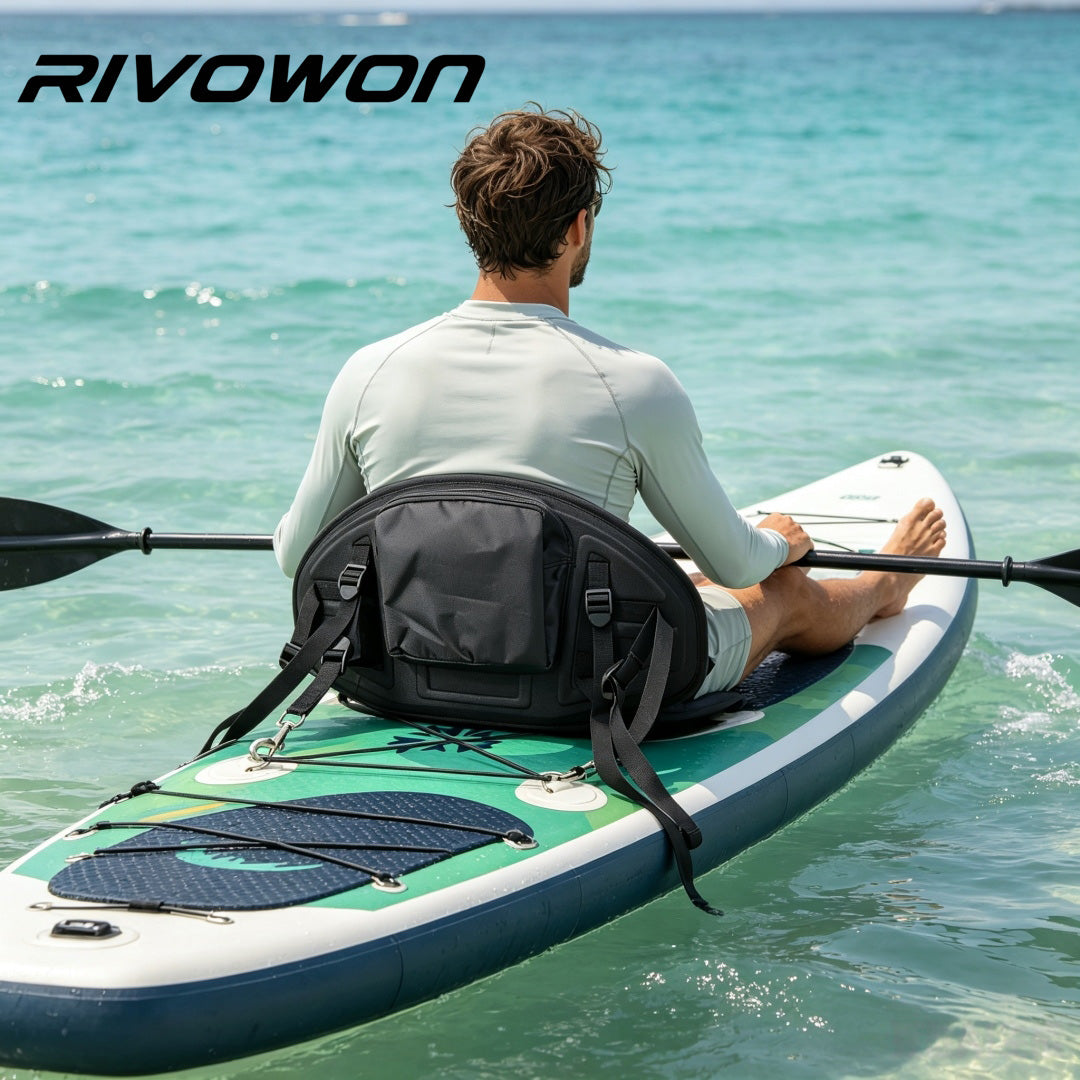 Padded Kayak Seat with Storage Bag